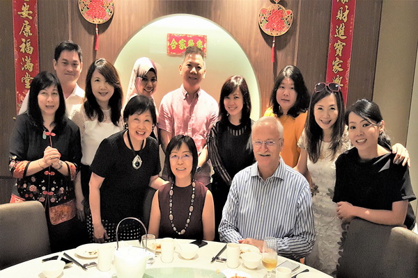 Tanglin Club Shinoken & Hecks Team  Lunch for Chinese New Year Celebration 2019